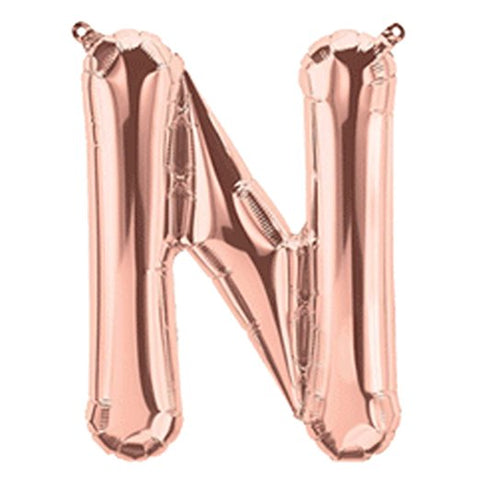 Letter N Foil Balloon - Yakedas Party and Giftware