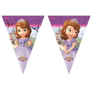 Sofia the First Flag Banner - Yakedas Party and Giftware