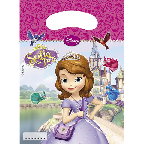 Sofia the First Party Bags - Yakedas Party and Giftware