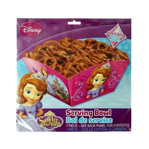 Sofia the First Party Serving Bowl - Yakedas Party and Giftware