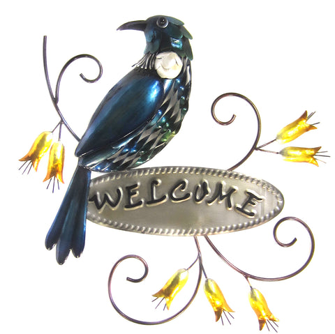 Tui Welcome Sign – Metal Wall Hanging - Yakedas Party and Giftware