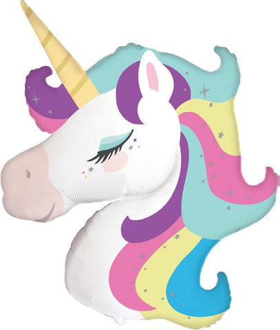 Unicorn Shape Balloon - Yakedas Party and Giftware
