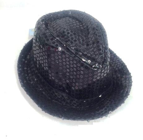 Shinning Hat Sequin Black - Yakedas Party and Giftware