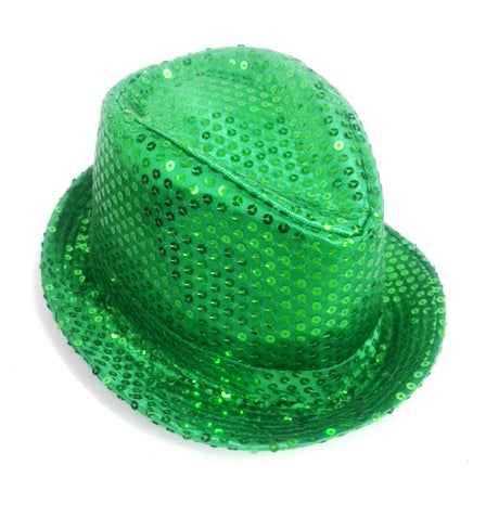 Shinning Hat Sequin Green - Yakedas Party and Giftware