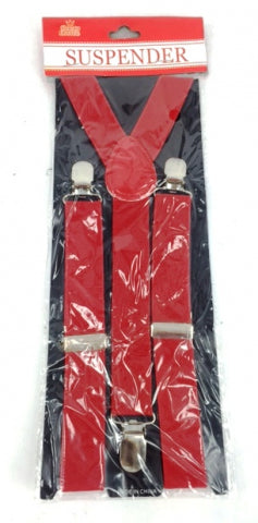Adult Suspender Red - Yakedas Party and Giftware