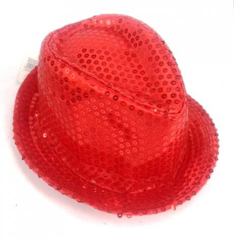 Shinning Hat Sequin Red - Yakedas Party and Giftware